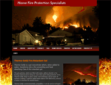 Tablet Screenshot of homefireprotectionspecialists.com